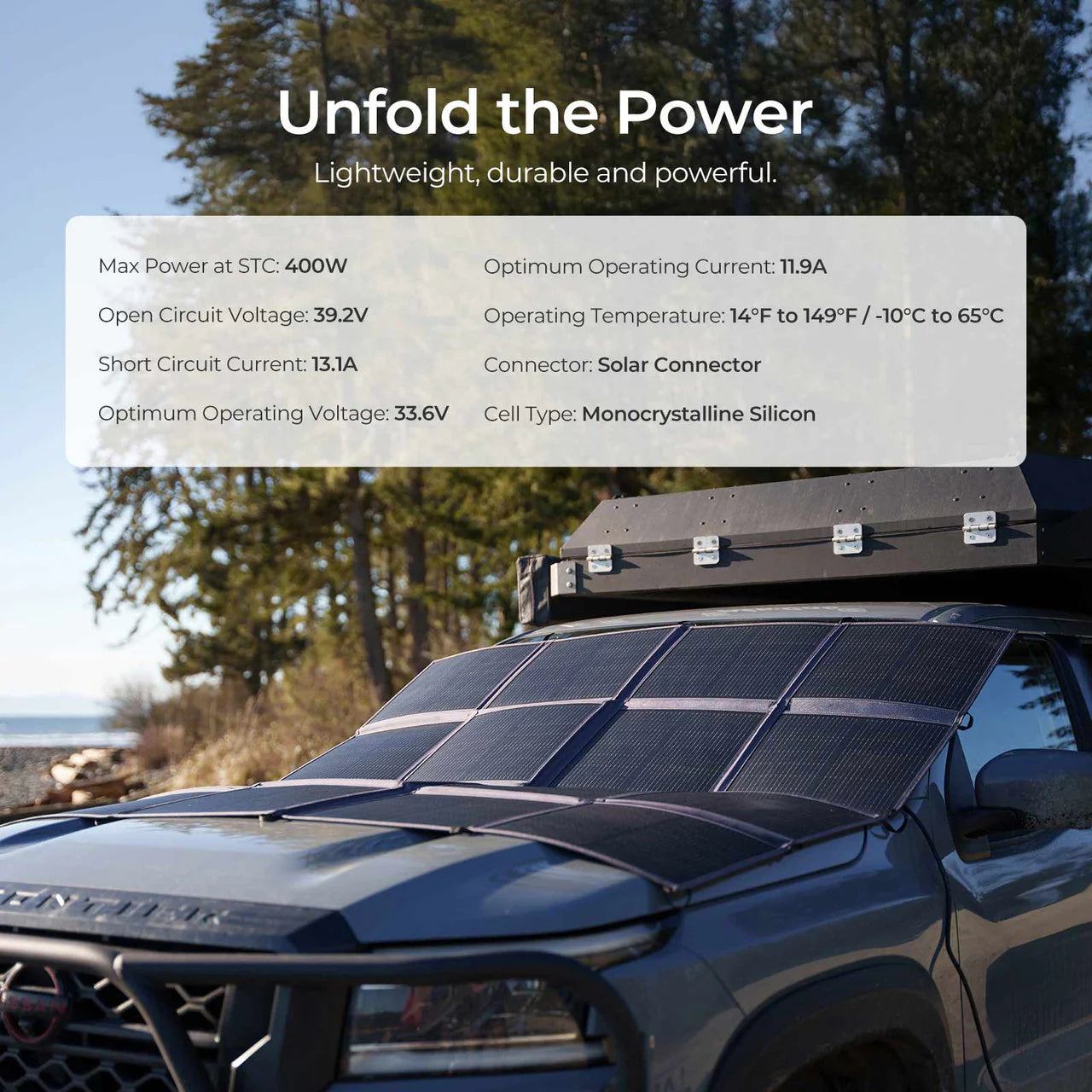 E.FLEX 220W Portable Solar Panel