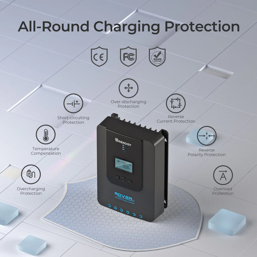 Rover Li 20 Amp MPPT Solar Charge Controller