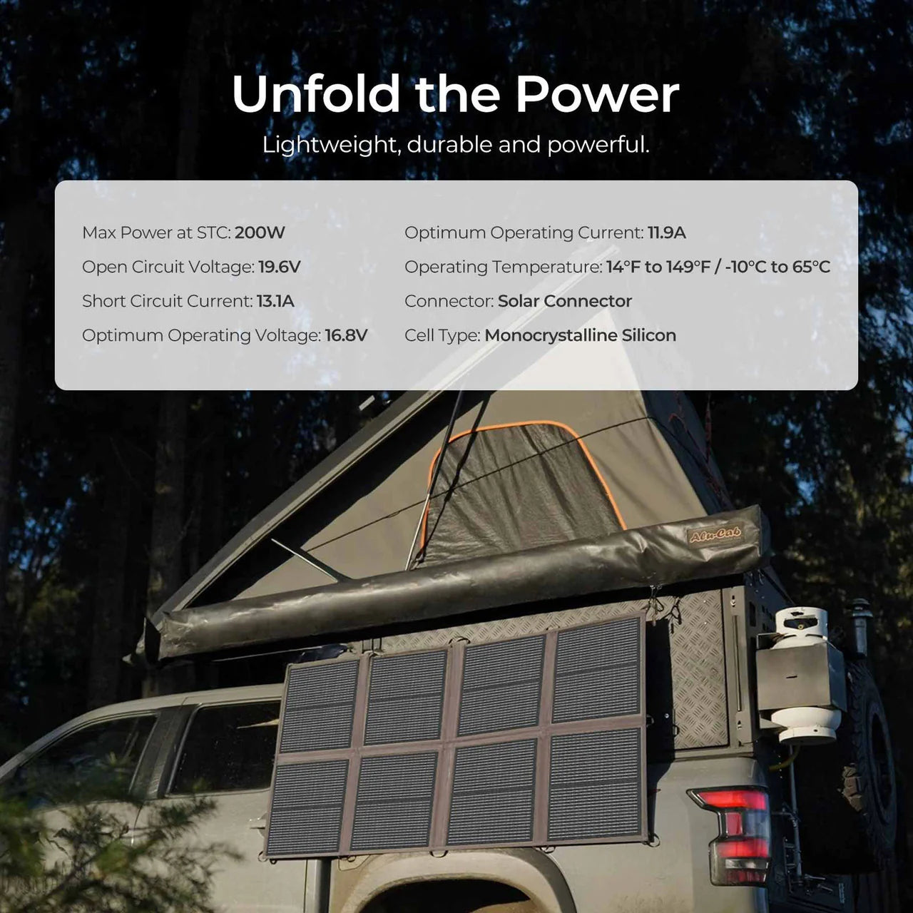 E.FLEX 220W Portable Solar Panel
