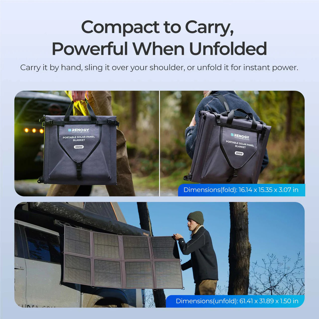 E.FLEX 220W Portable Solar Panel