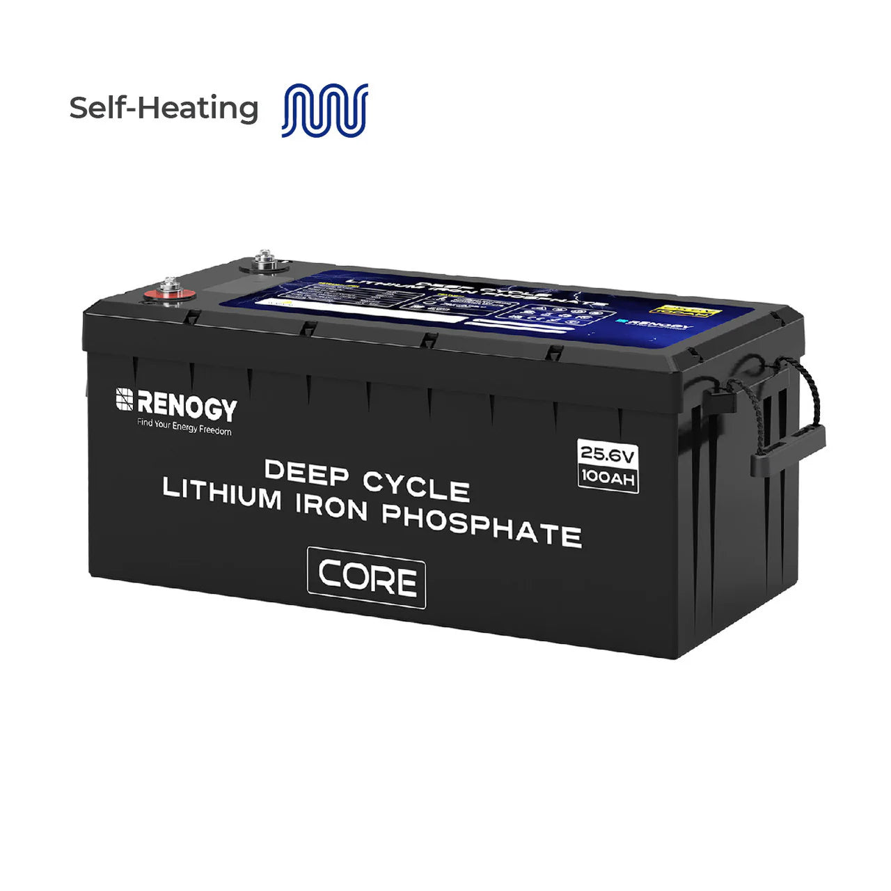 Core - 24V 100Ah Deep Cycle Lithium Iron Phosphate Battery