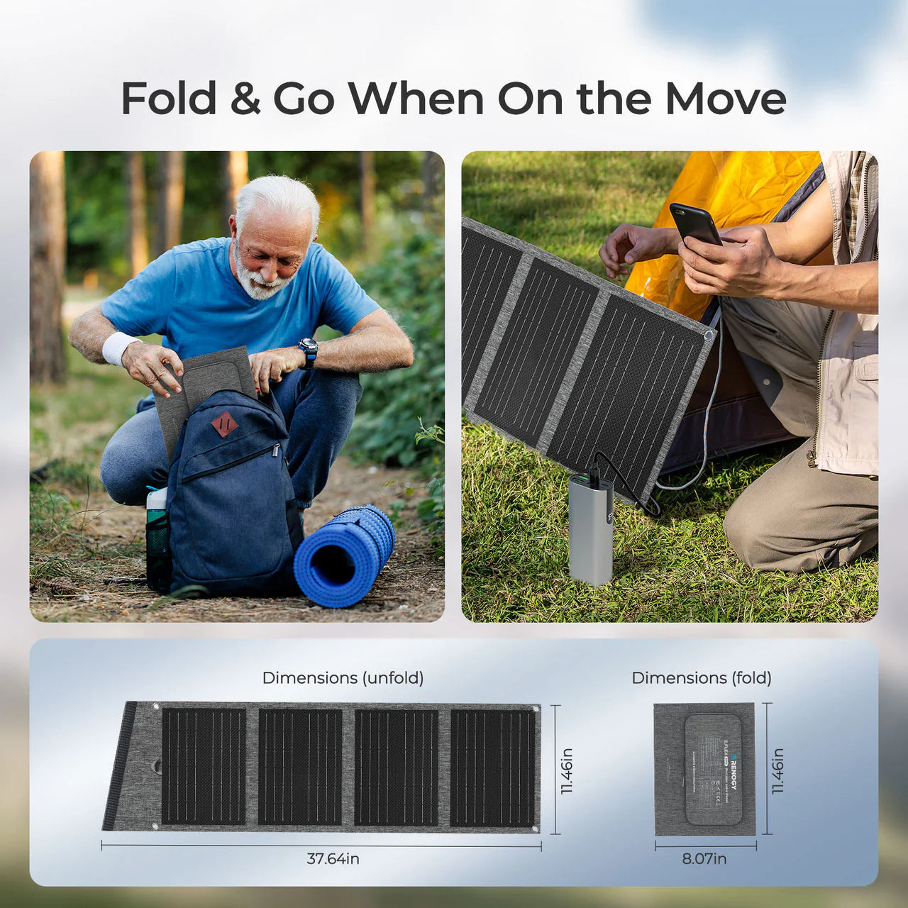 E.FLEX-SE 30W PRO Portable Solar Panel
