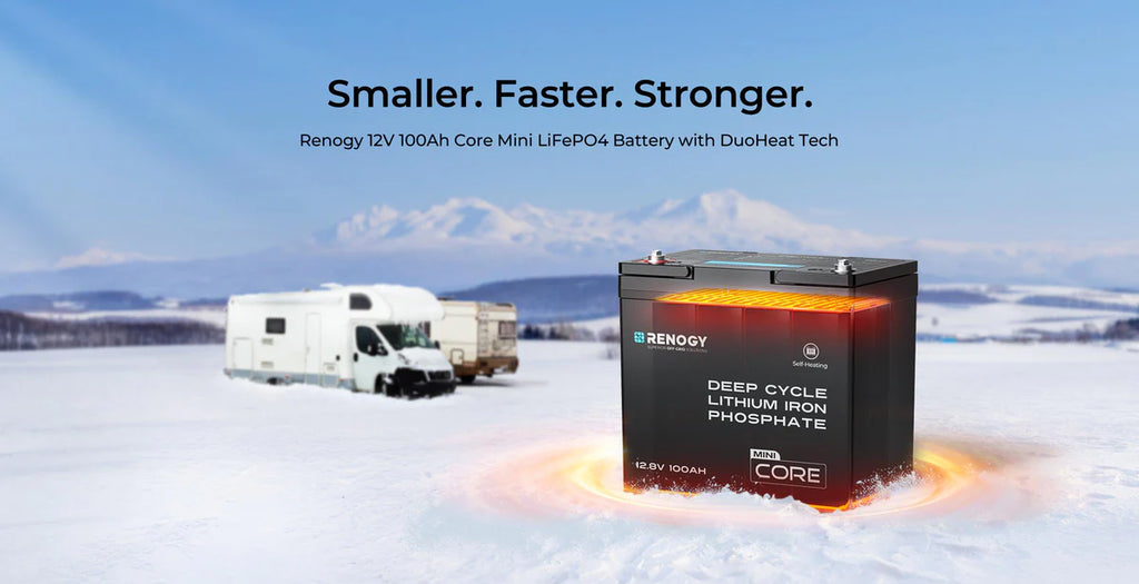Core Mini - DuoHeat Tech 12V 100Ah Lithium Iron Phosphate Battery