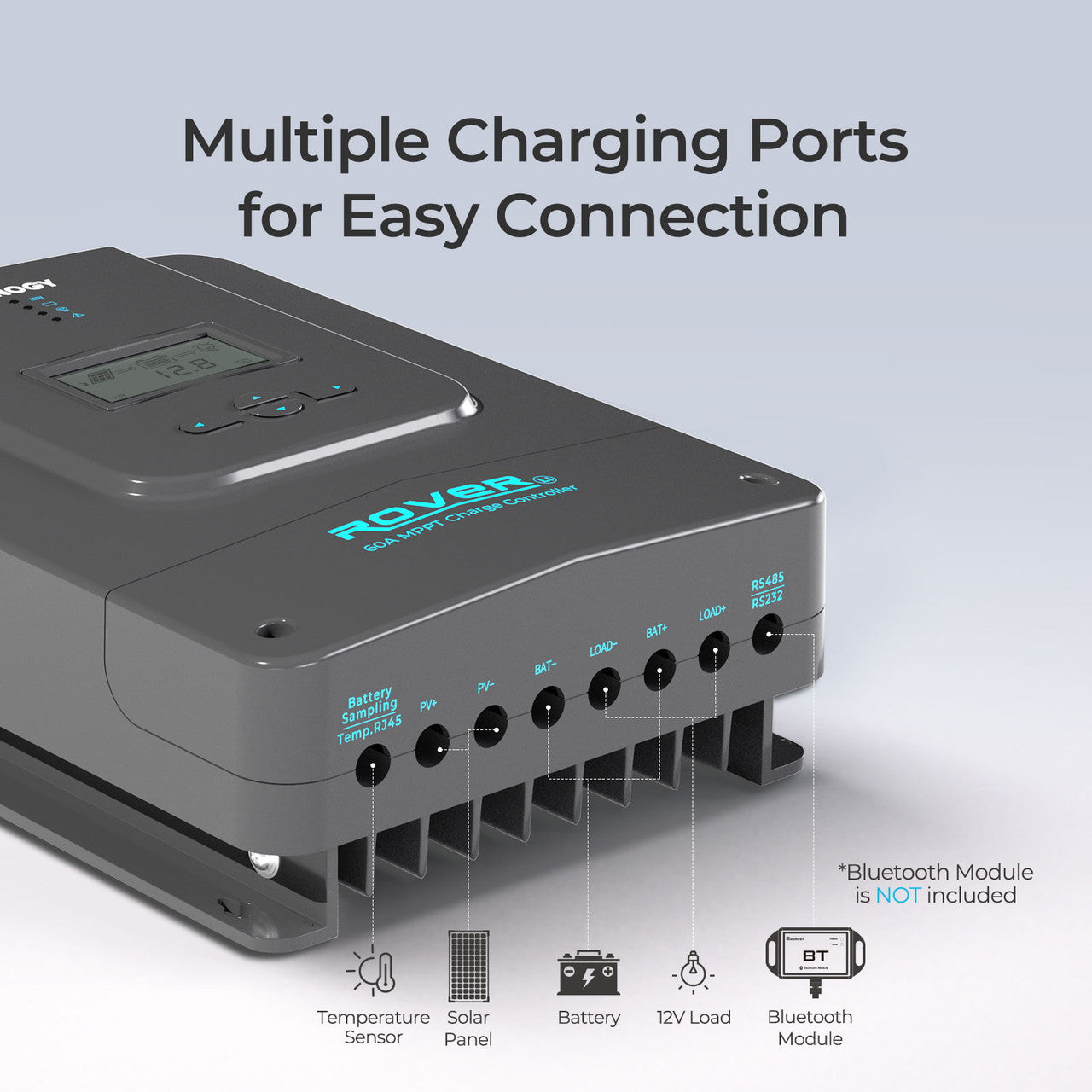 Rover Li 60 Amp MPPT Solar Charge Controller