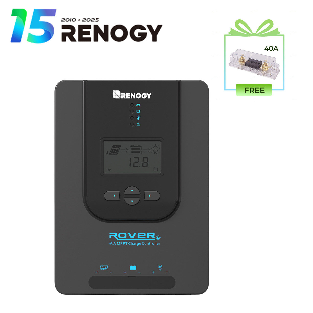 Rover Li 40 Amp MPPT Solar Charge Controller