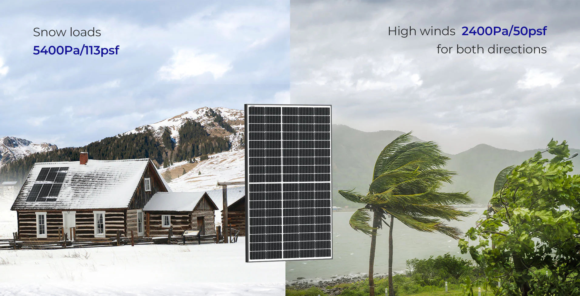 Renogy Bifacial 320 Watt Monocrystalline Solar Panel